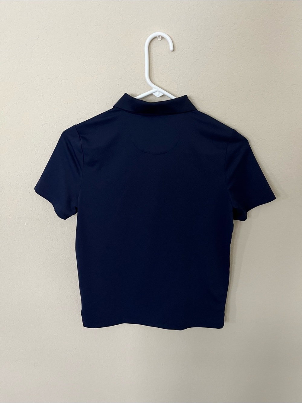 All in Motion Boys Navy Blue Performance Polo Shirt Large 10/12 School Uniform - Picture 3 of 3